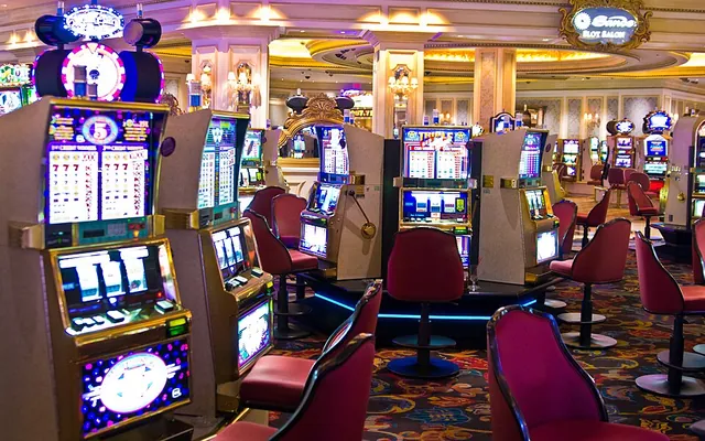 Spielautomaten im Casino